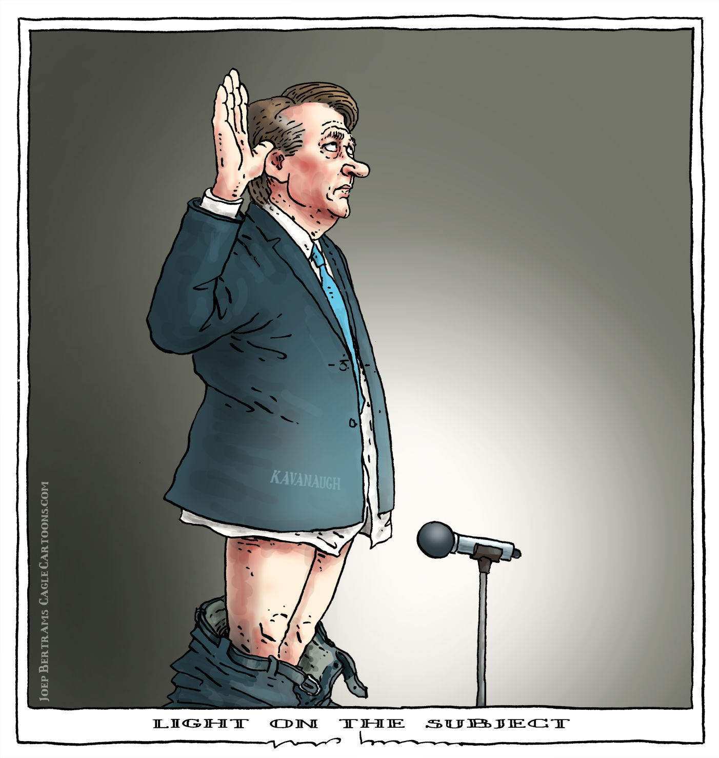 Kavanaugh confirmation cartoon